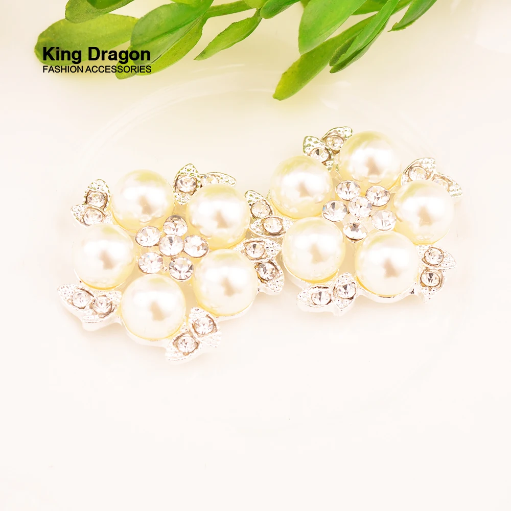 Новое поступление жемчужные пуговицы со стразами используемые для приглашения