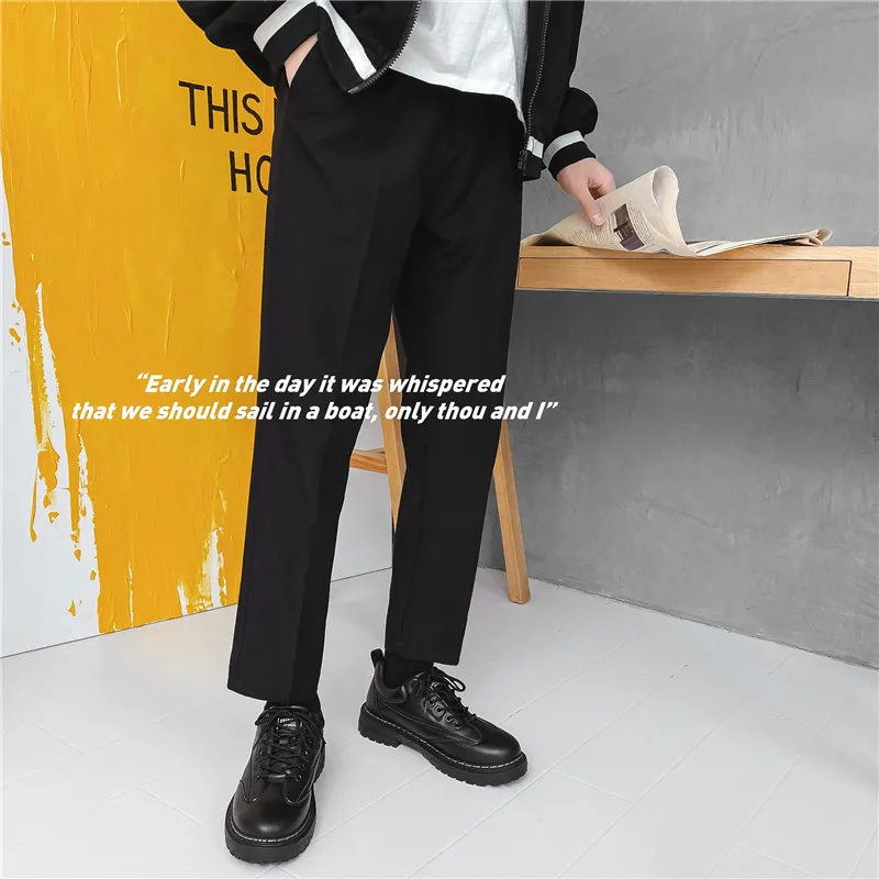 

2021 British style small leather shoes men's shoes formal shoes casual business Korean round head increased summer ventilation