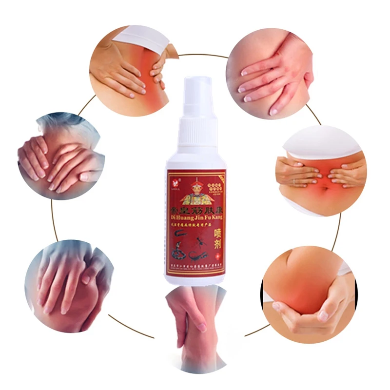 100 мл пульверизатор для облегчения боли в спине шее мышцах медицинский массаж
