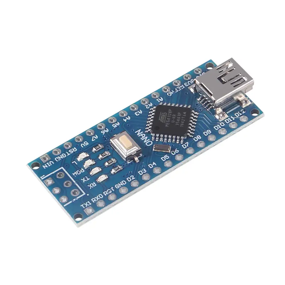 

5pcs Arduino Nano V3.0 Nano Board ATmega328P CH340 5V 16M Microcontroller Board, Compatible with Arduino Electronics Development