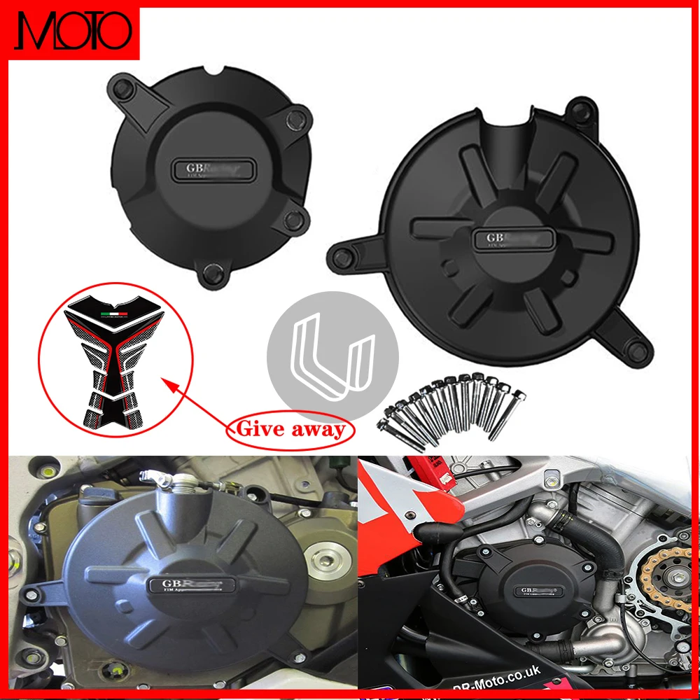 

Motorcycles Engine cover Protection case for GB Racing case for Aprilia RSV4 R 2010-2020/RSV4 RR 2015-2016 Tuono V4R / V4 1100