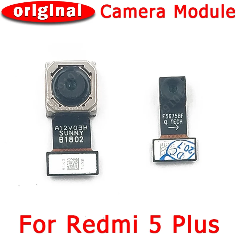 Оригинальная фронтальная и задняя камеры для Xiaomi Redmi 5 Plus модуль основной