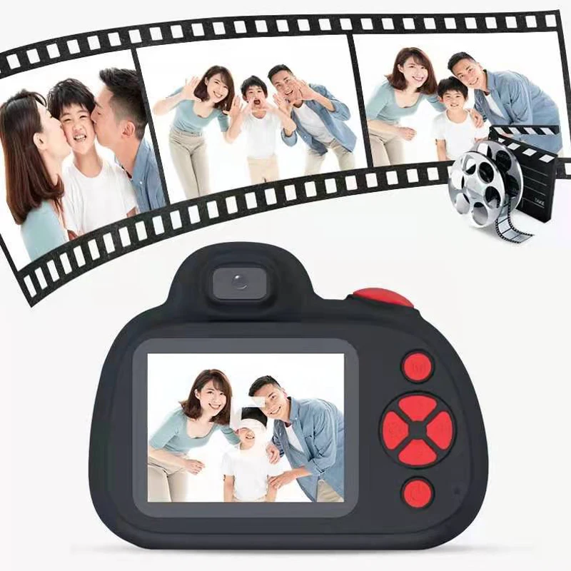 

USED SLR auto focus children's camera 2.4 inch IPS screen 4800W resolution instant camera with auxiliary light timer for selfie