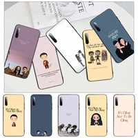 its okay to not be okay phone case for iphone 11 12 mini pro xs max 8 7 6 6s plus x 5s se 2020 xr shell