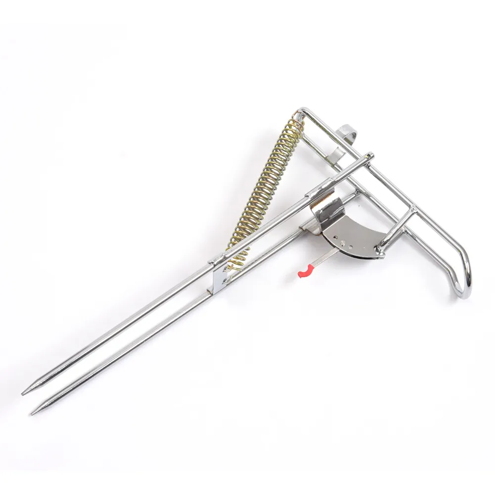 Автоматический двойной пружинный угловой кронштейн для рыболовных снастей