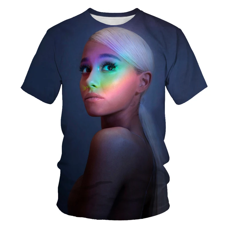 

3D printing men's and women's short-sleeved outdoor casual movie characters cool summer 3D loose and comfortable O-neck T-shirt