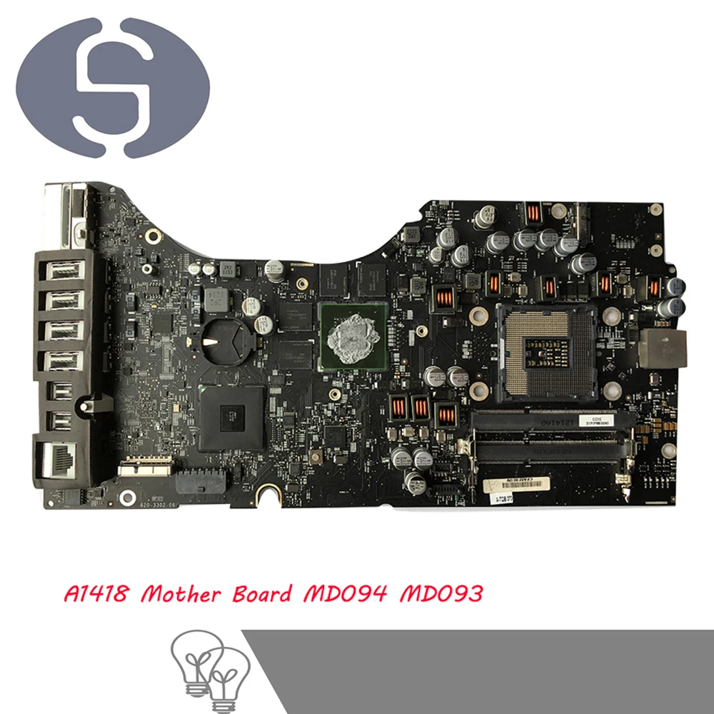 Б/у 100% рабочая материнская плата Для iMac 21 5 &quotA1418 MD093 MD094 2012 820-3302-06 | Компьютеры и