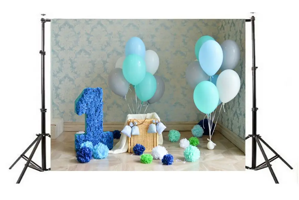 Душа ребенка мальчик 1st 2nd плакаты синий десерт фон в виде изображения стола Шторы