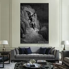 Картины маслом Густава Дора на холсте с изображением Сатаны