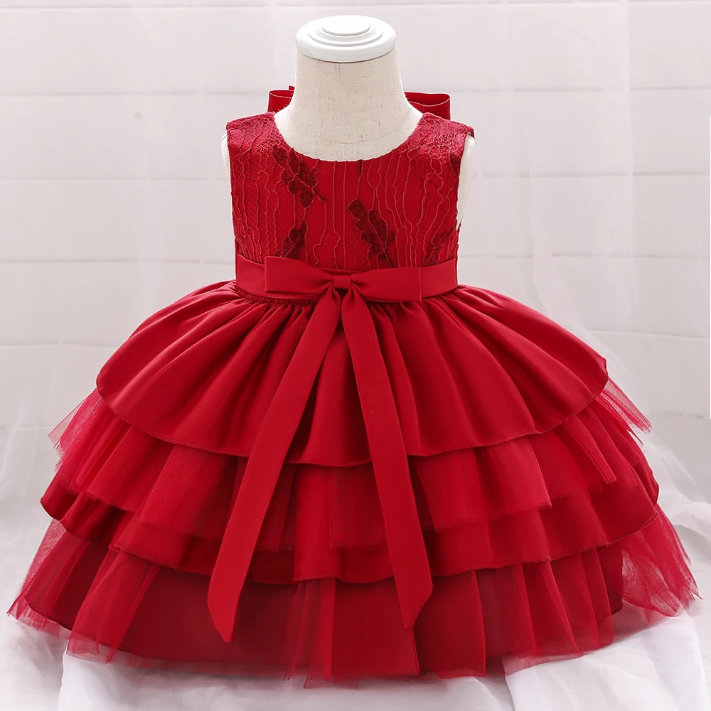 

Summer Baby Girls Dress Baptism Wedding Party Princess Dresses For Baby Infant 1st Year Birthday Dress Newborn Clothes vestidos