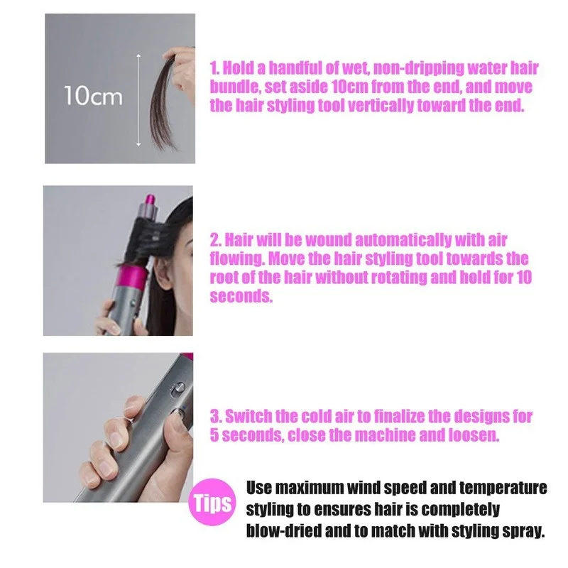 

1000W Multi Functional 5 In1 Hair Dryer Comb Hair Curling Straightening Hair Styling Comb Straightener Curler Electric Air Iron