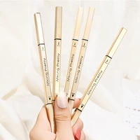 eyebrow pencil double headed triangle scimitar thin headed double headed eyebrow pencil waterproof and sweat proof