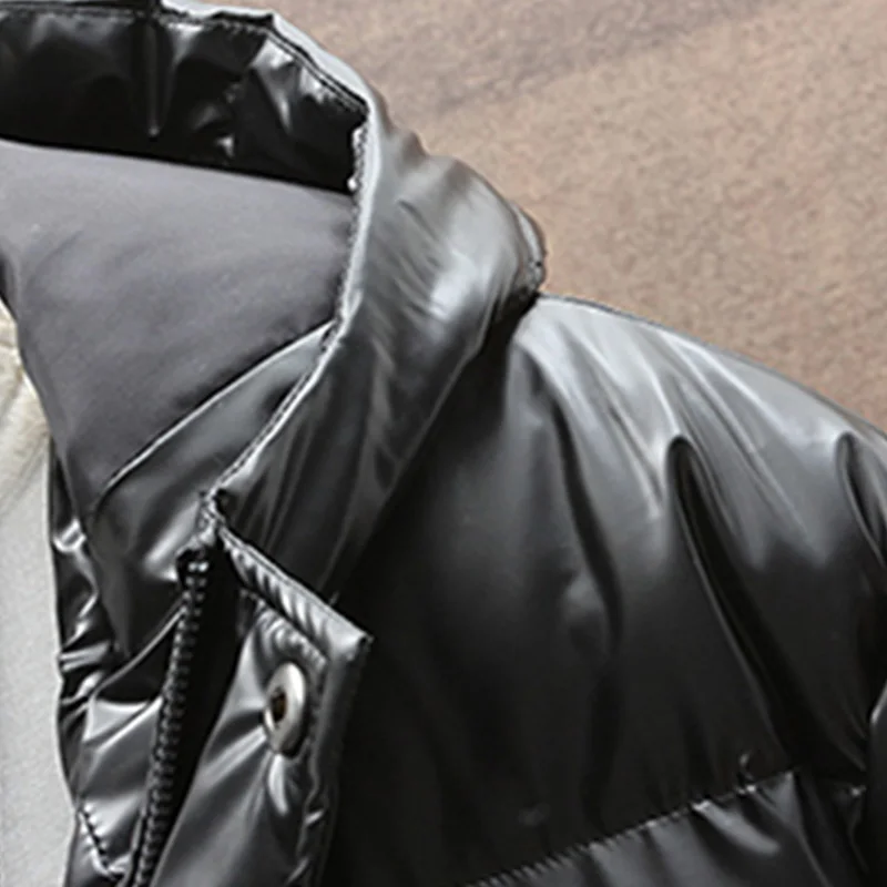 

Men's Winter Cotton Jacket Men 2020 Windproof Warm For Cold Proof High QualityComfortable Slim Fit Blue Black Men Cotton Jacket