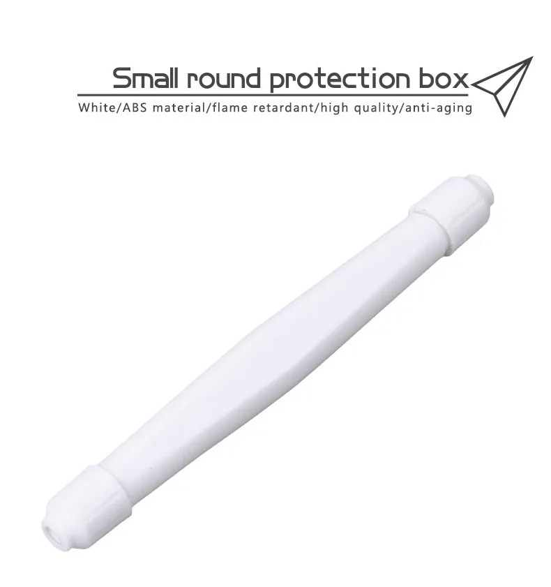 100 шт. коробка для защиты оптических волокон с прямым кабелем круглые трубки