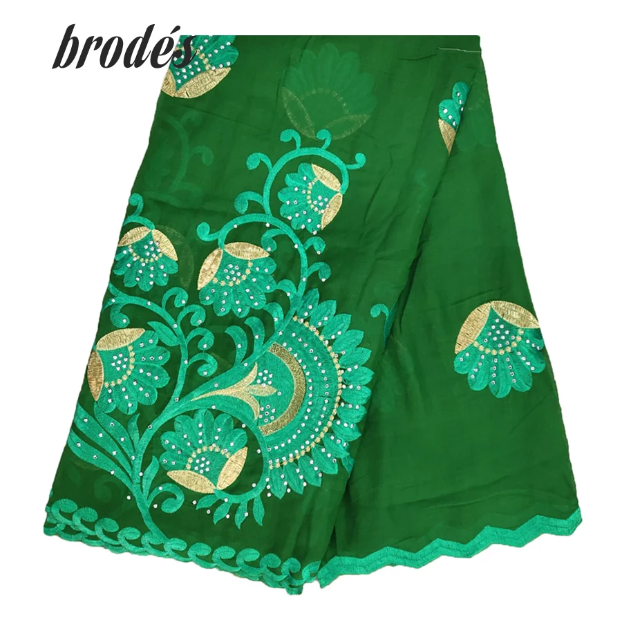 Шарф с Африканской вышивкой Новый мусульманский женский хлопковый шарф красивый