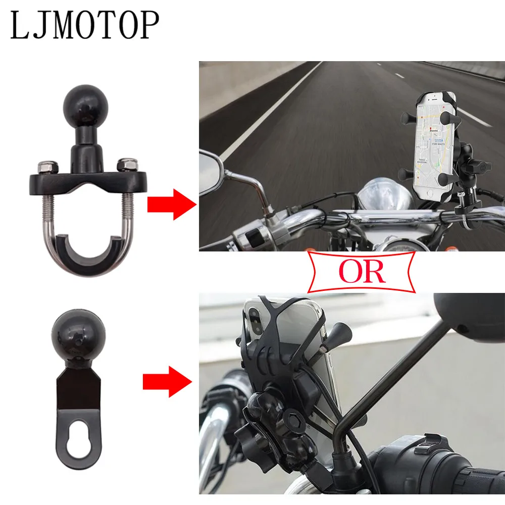 

For Honda CR80R CR85R CRF150R CR125R CR250R CRF250R SL230 Motorcycle Phone Bracket Handlebar Holder With USB Any Smartphone GPS