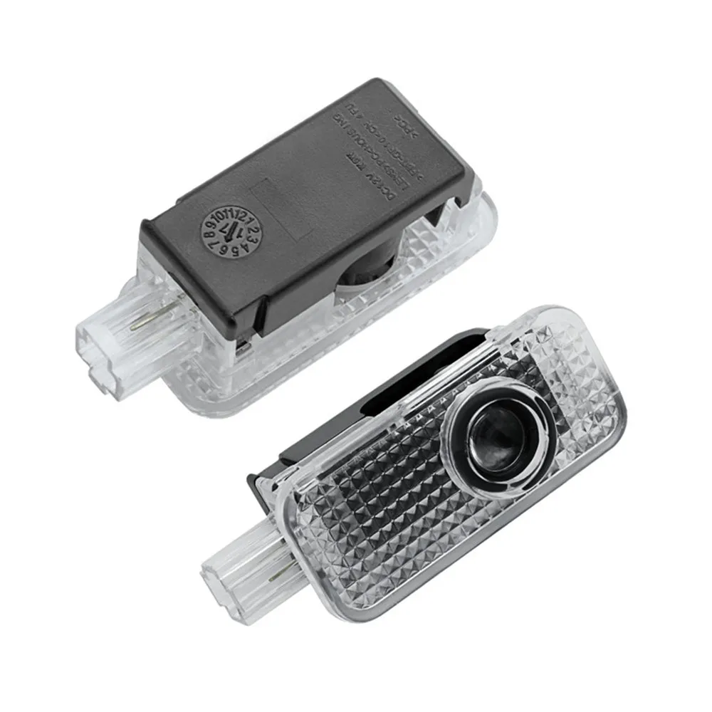 2X светодиодный Добро пожаловать на дверь автомобиля для A3 8V A4 B8 B8.5 B9 A5 A6 6000K