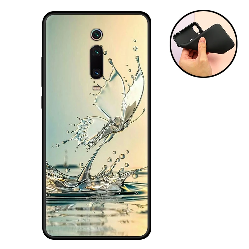 Чехлы для Xiao mi Red mi K20, чехол Red mi K20 Pro, черный матовый Силиконовый чехол mi 9 T, задняя крышка для mi 9 T mi 9 T mi 9 T mi 9 T K 20