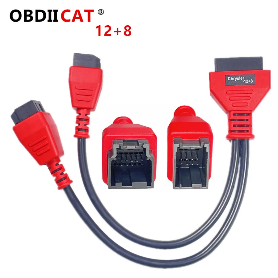 Universal OEM Cable For Ch--rys-ler Programming Cable 12+8 Connector