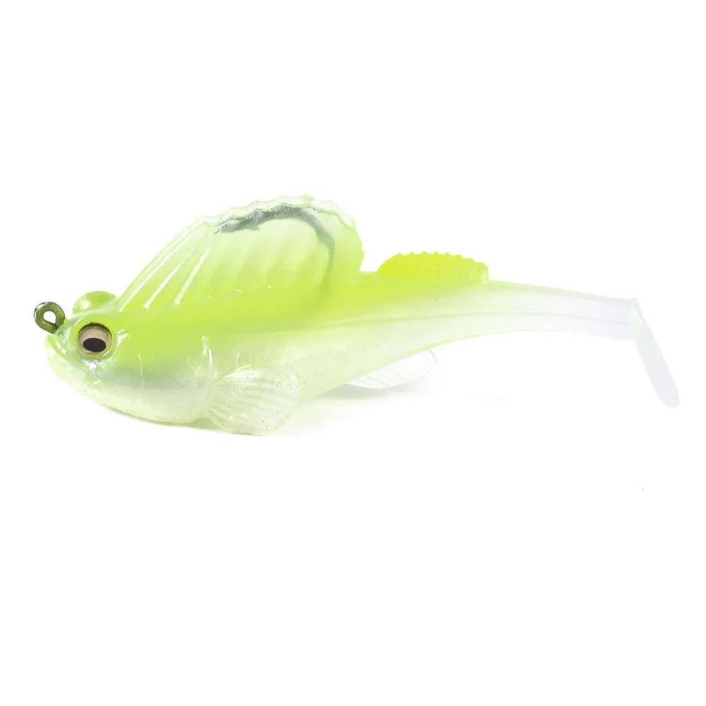 Новое поступление 7 см 14 г Megabass темное спальное место мягкое тело Swimbait глубокий бег весло хвост Swimbait Прямая поставка