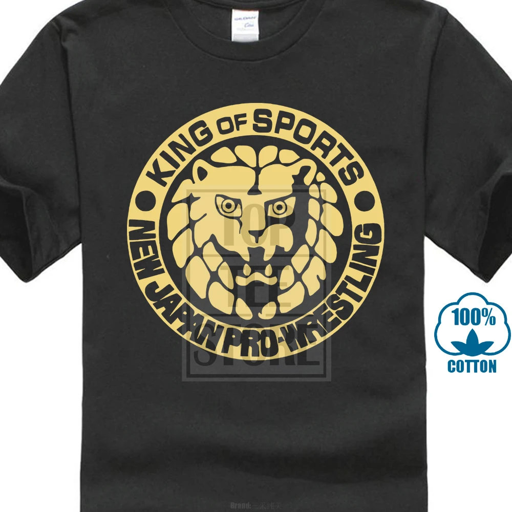 Новая Японская Профессиональная футболка с капюшоном Njpw|Мужские футболки| |