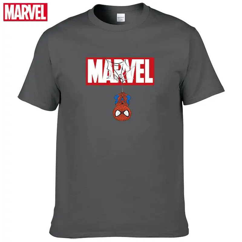 Футболка мужская из натурального хлопка с принтом Мстителей #124 - купить по