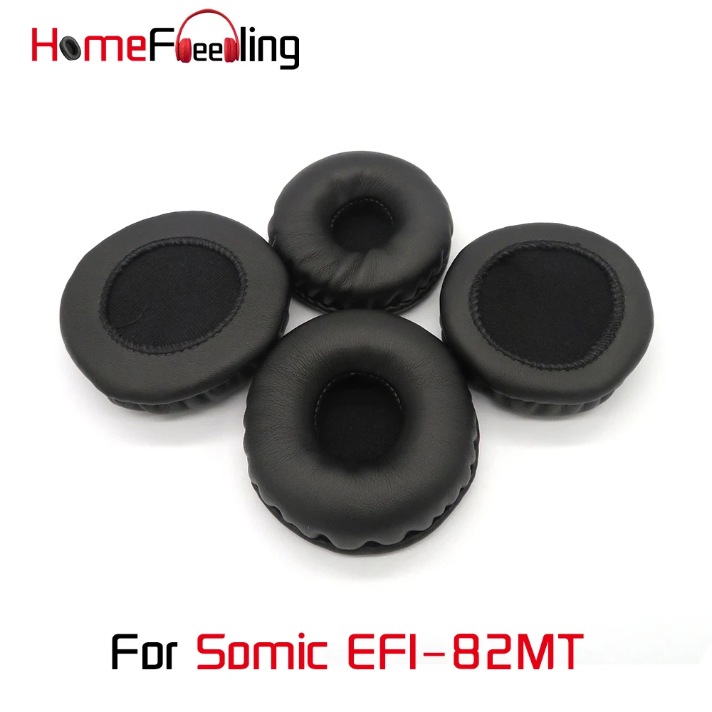 

homefeeling Ear Pads for Somic EFI-82MT Headphones Super Soft Velour Ear Cushions Sheepskin Leather Earpads Replacement