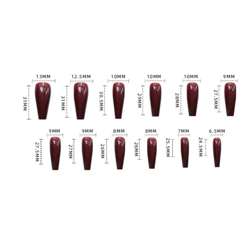 24 шт. балетное Бабочка Одежда с длинным рукавом Из модного маникюра маникюрный