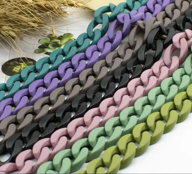 Раздельные соединительные цепочки для ювелирных изделий ручной работы 30-120 см 30*21