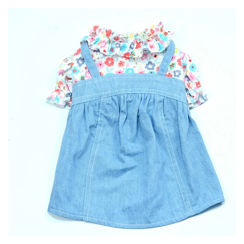 

Summer Korea Style Dog Clothes Short Skirt Vest Summer Cat Chihuahua Yorkshire Puppy Clothing Pomeranian Poodle Bichon Costume