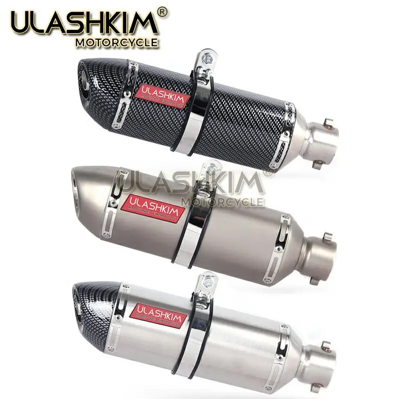 Выхлопная труба глушителя из углеродного волокна для мотоцикла Слип-он Escape DB-KILLER