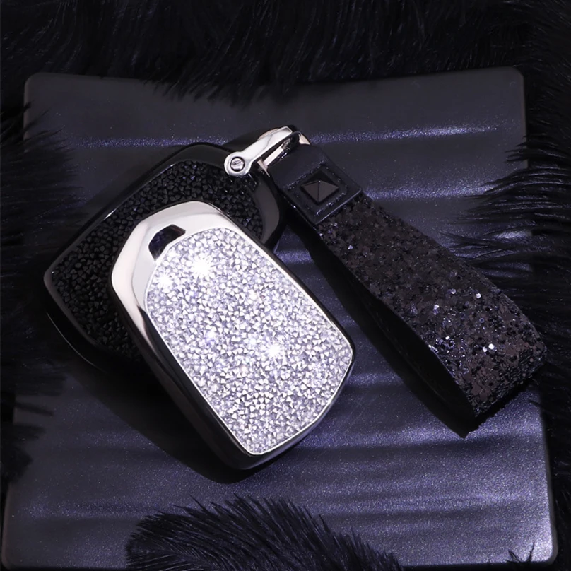 1 шт. Блестящий Алмазный новый автомобильный чехол Rmote Entry брелок для ключей
