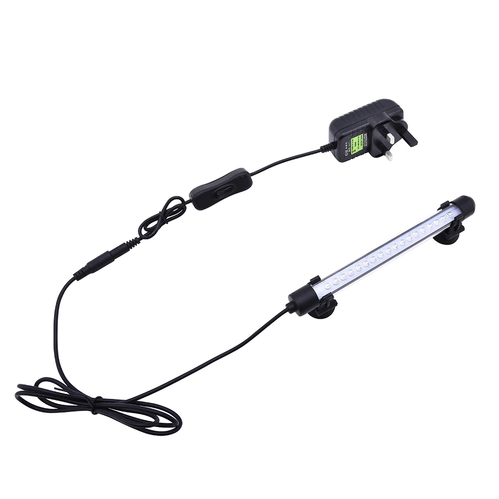 

LED Aquarium Light Lamp ank Underwater Lighting Lamp Tower Lights White Blue RGB Color IP68 Waterproof 18-48cm/7-19inch D30