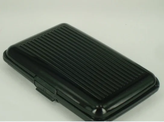 Anti Rfid Wallet Blocking Reader Lock Bank Card Holder Id Bank Card Case Protection Metal Credit NFC Holder Aluminium