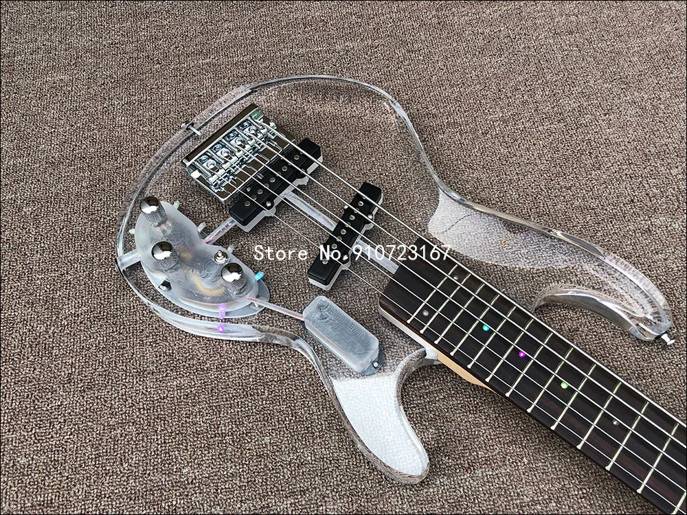 2020 Высококачественная 5-струнная бас-электрическая гитара акриловая с