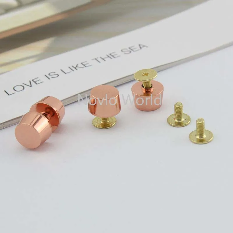 8 шт. тест малый размер металлические шпильки сумка с ручкой заклепки Женская