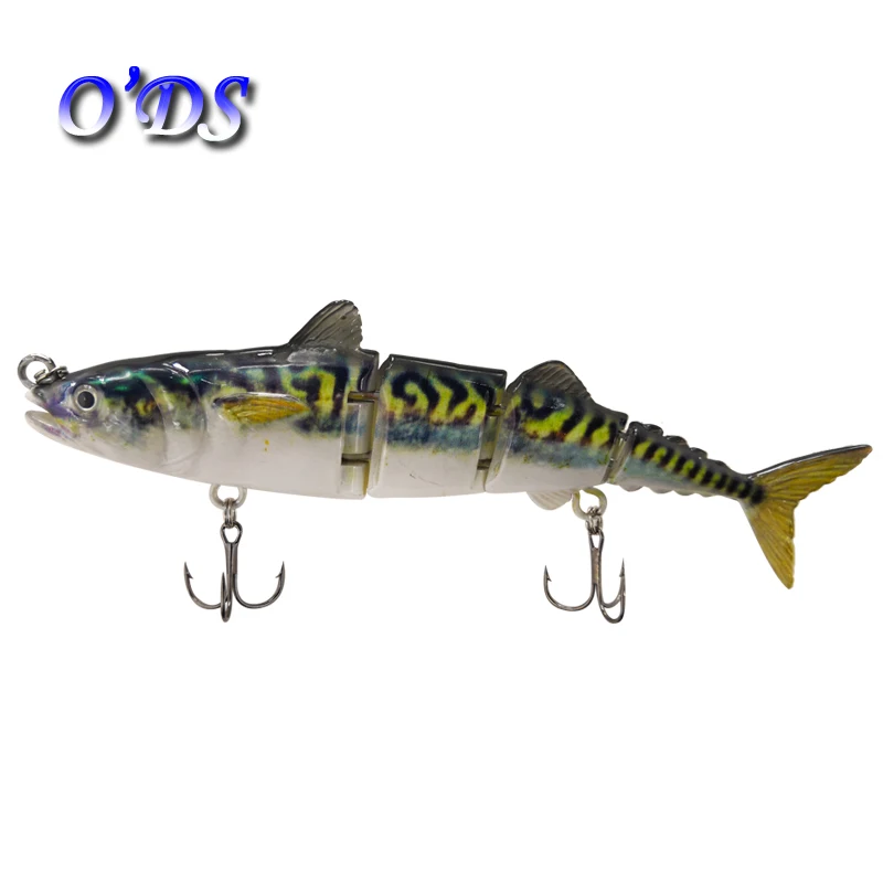 new color ODS 4 секции, плавающая приманка для тунца, 15 см, 31 г, бесплатный образец, рыболовные приманки, жесткие шарнирные приманки для ловли окуня в соленой и пресной воде - Цвет: new color