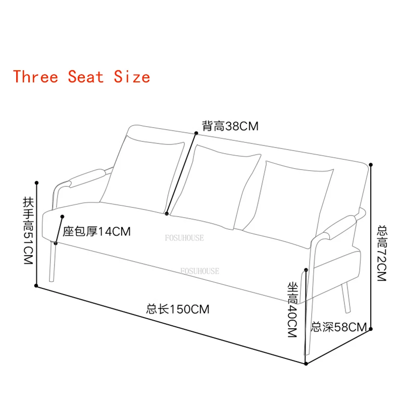 Фланелевые диваны для гостиной спинка квартиры кресло домашняя мебель