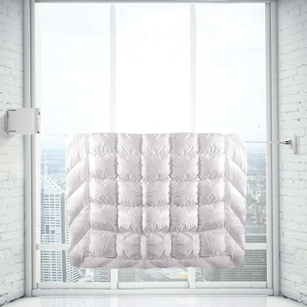 Внутренняя невидимая бельевая веревка с выдвижным отверстием сушилка для