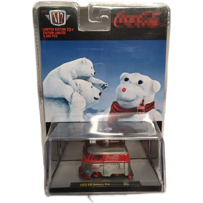 

M2 1/64 1960 VW Delivery Chase diecast Collection of die-casting simulation alloy model car Children toys