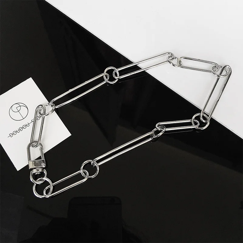 Модное готическое массивное Чокер ожерелье в стиле панк рок для женщин