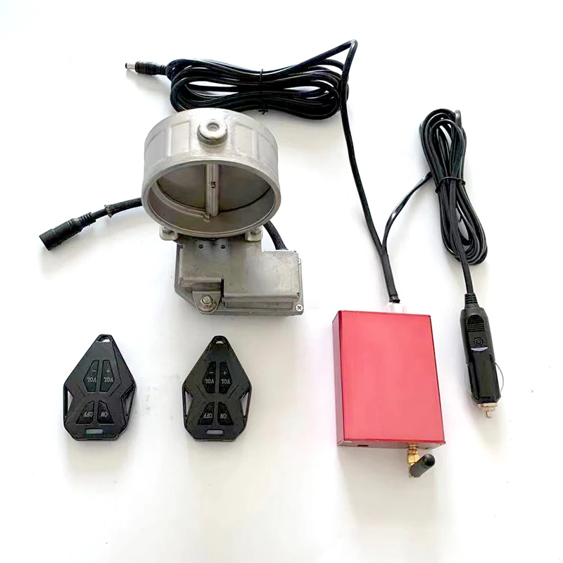 Car Exhaust Sounds Valve System With Remote Controller 304 Stainless Steel Electric Cutout Valve Waterproof