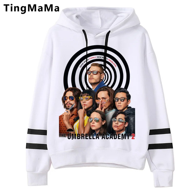 Женский свитшот с рисунком зонтика милые топы в стиле Харадзюку Диего уличная