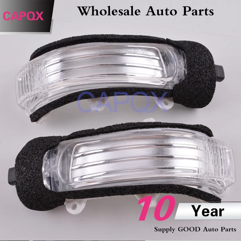 CAPQX сбоку Зеркало заднего вида светодиодный указатель поворота мигает