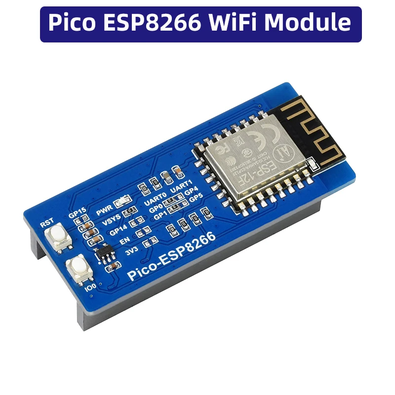 Raspberry Pi Pico ESP8266 Wi-Fi модуль для IEEE 802.11b/G/N 115200 bps расширения поддерживает протокол