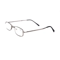 retro reading glasses rectangular metal frame optical eyeglasses men women ultralight business foldable11 5 2 2 53 3 5 4