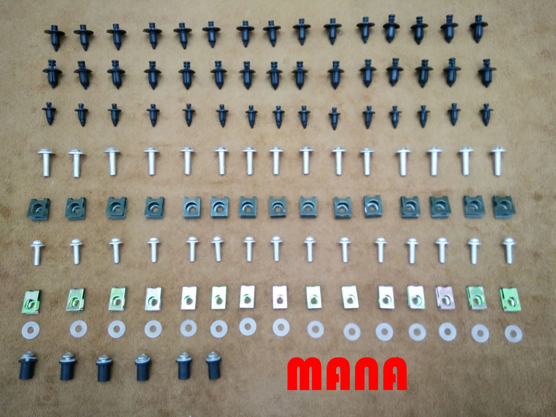 

Обтекатель кузова Комплект болтов Винты для Fit Aprilia MANA 2007-2012