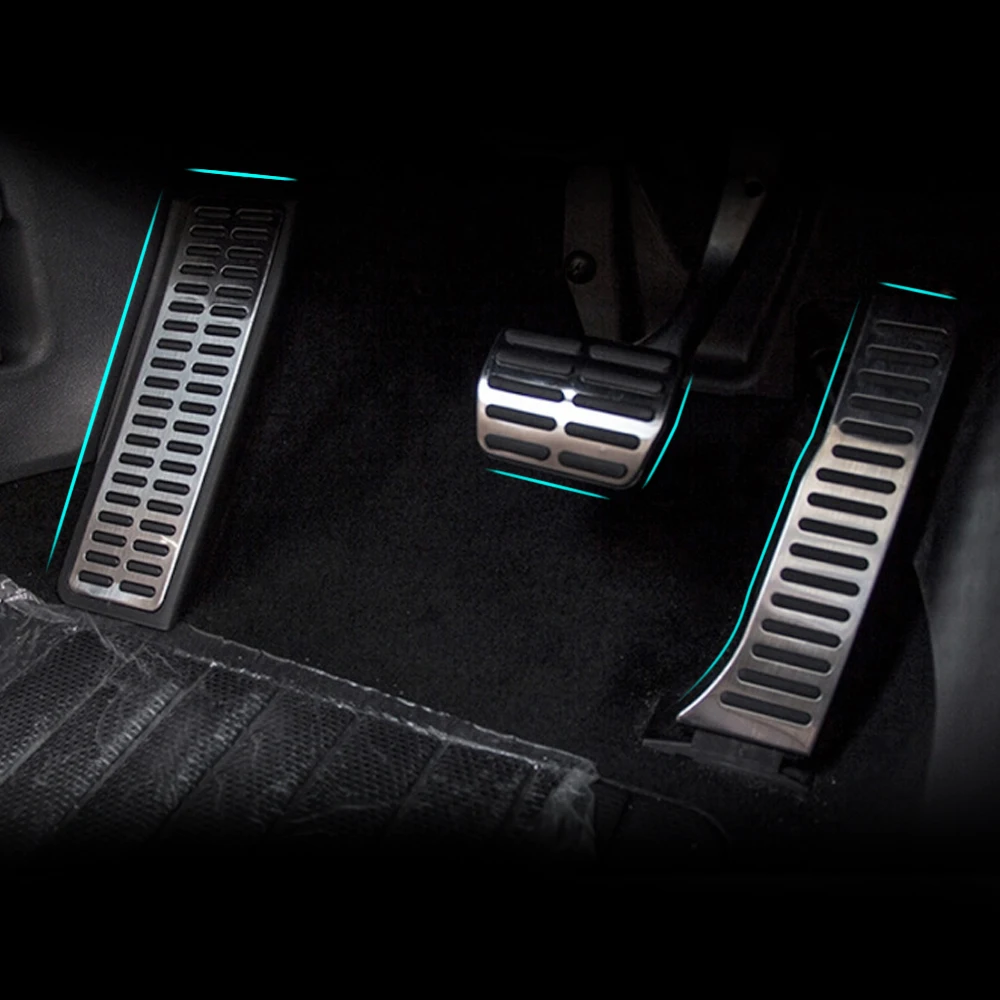 Стальная педаль с ручной коробкой передач для VW Golf MK6 EOS Jetta MK5 Rabbit Seat Altea Leon Toledo