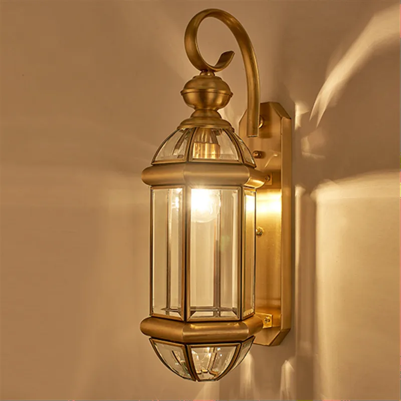 OUFULA Modern Wall Lamps Fixture Light Outdoor Waterproof Contemporary Creative Decorative Fo Courtyard Corridor Villa Duplex | Лампы и