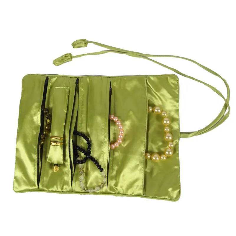 Китайские шелковые ювелирные изделия брикет 3 сумка на молнии с вышивкой цветок